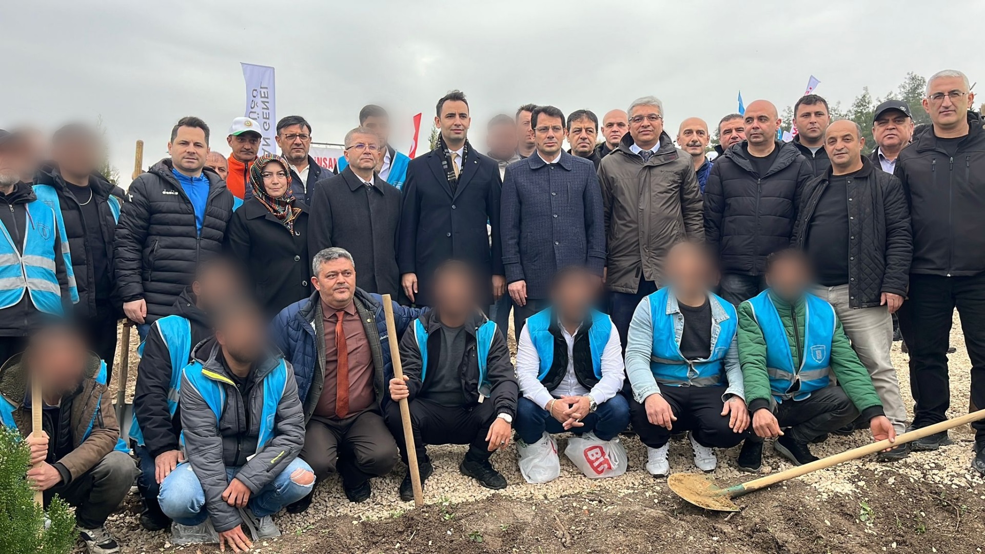 Bursa Denetimli Serbestlik Müdürlüğü Fidan Dikim Programı