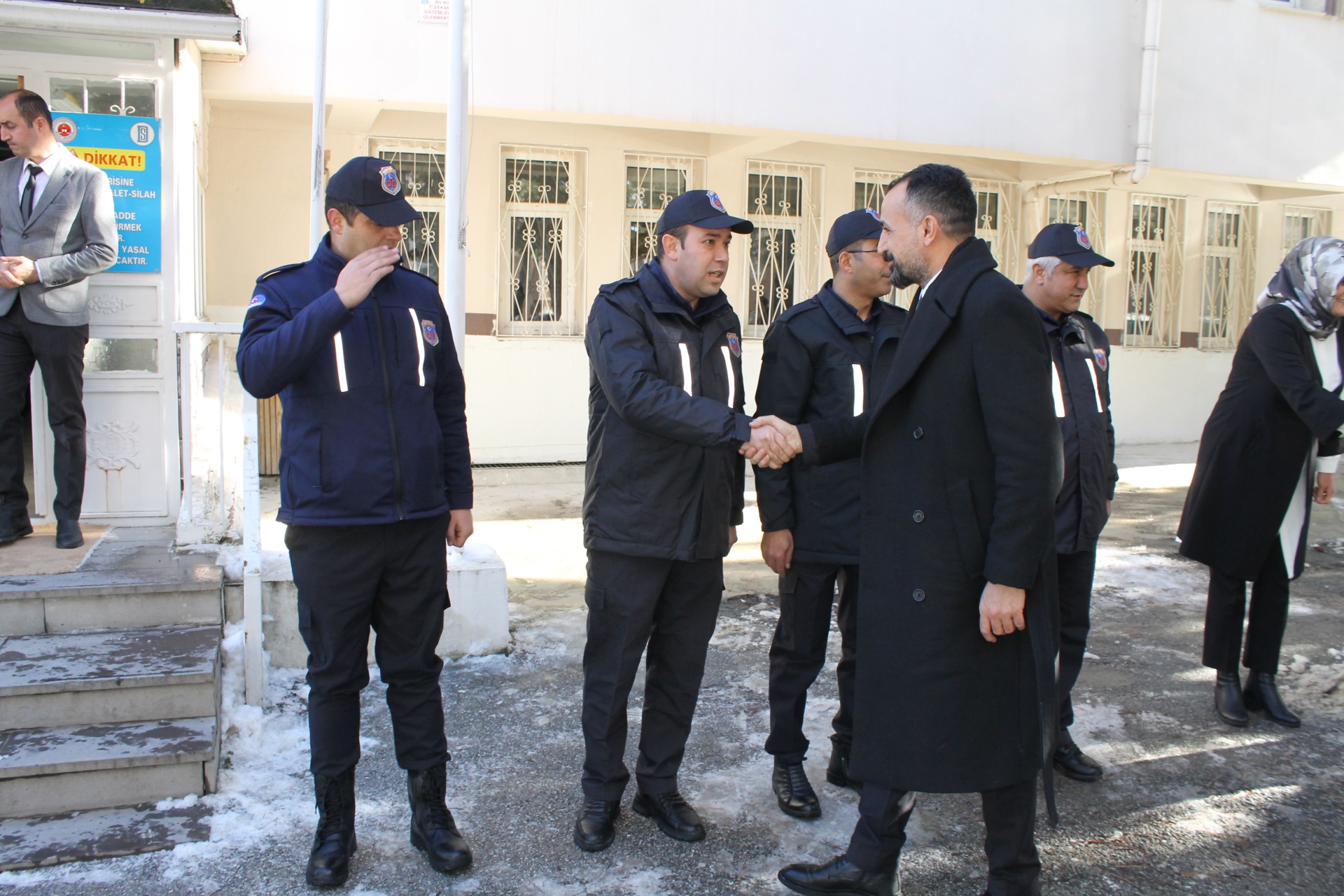 Denetimli Serbestlik Daire Başkanı Sayın Hüseyin ŞIK, Personel Tetkik Hakimi Tugay Can GÜRSAZ ve beraberindeki heyet Müdürlüğümüzü ziyaret etti.