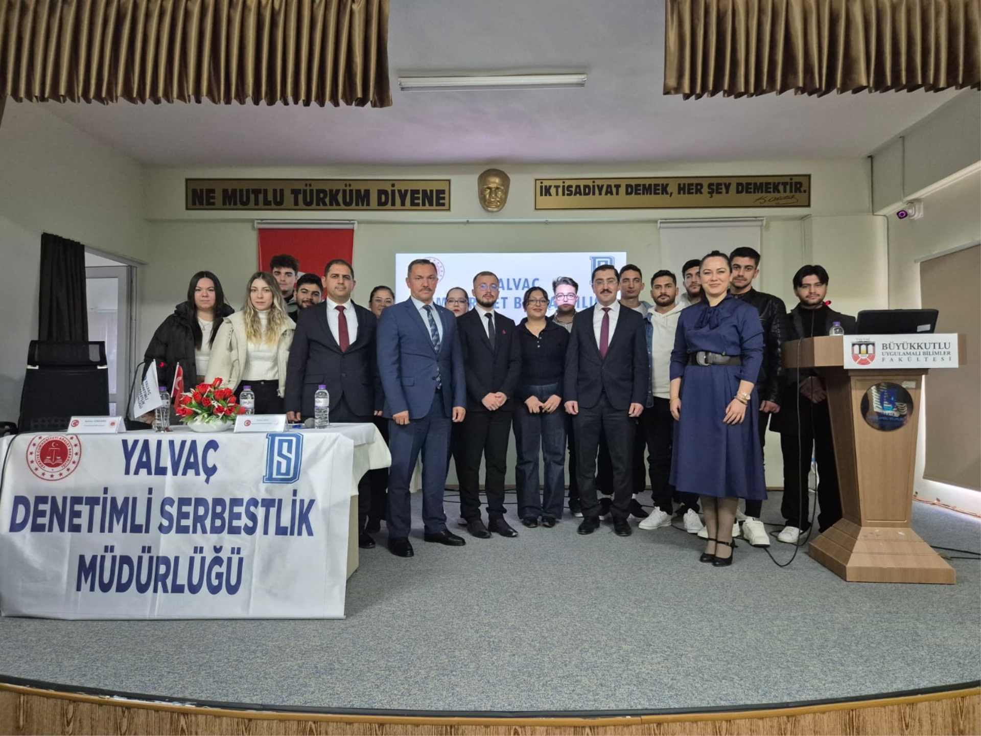 BAŞSAVCIMIZ ÜNİVERSİTE ÖĞRENCİLERİ İLE BULUŞTU