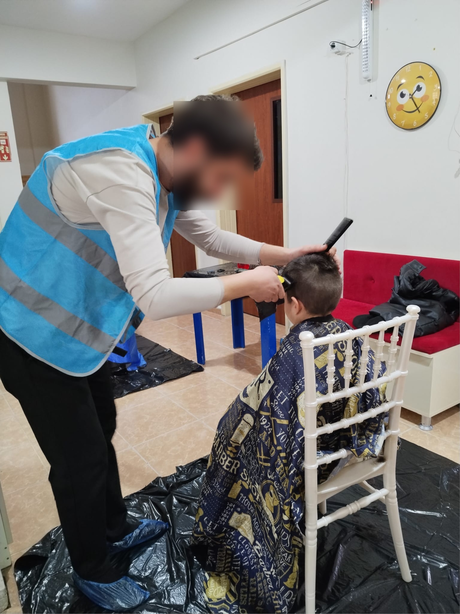 YÜKÜMLÜLERİMİZDEN SEVGİ EVLERİNDE KİŞİSEL BAKIM HİZMETİ 