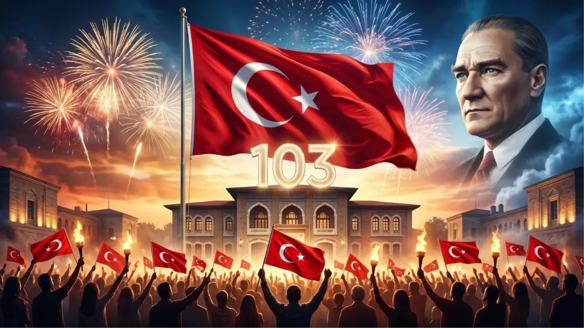 KURUMUMUZDA CUMHURİYET’İN 103. YILI MÜNASEBETİYLE " 29 EKİM CUMHURİYET BAYRAMI " PROGRAMI DÜZENLENDİ