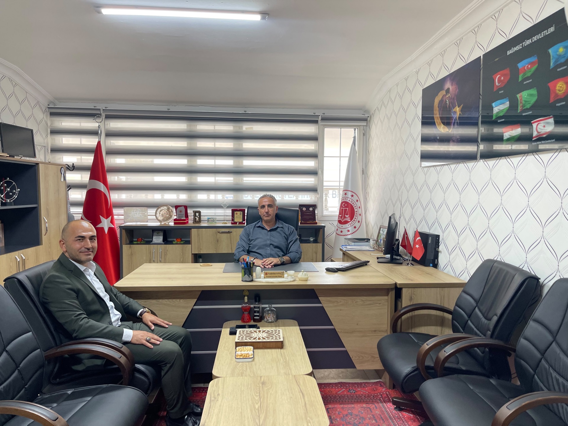 ŞEHİT GAZİ BİRLİK-SEN DÜZCE KONFEDERASYON İl BAŞKANI’NDAN MÜDÜRLÜĞÜMÜZÜ ZİYARET… 
