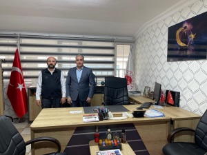 GAZİLER DERNEĞİ BAŞKANI'NDAN ZİYARET...