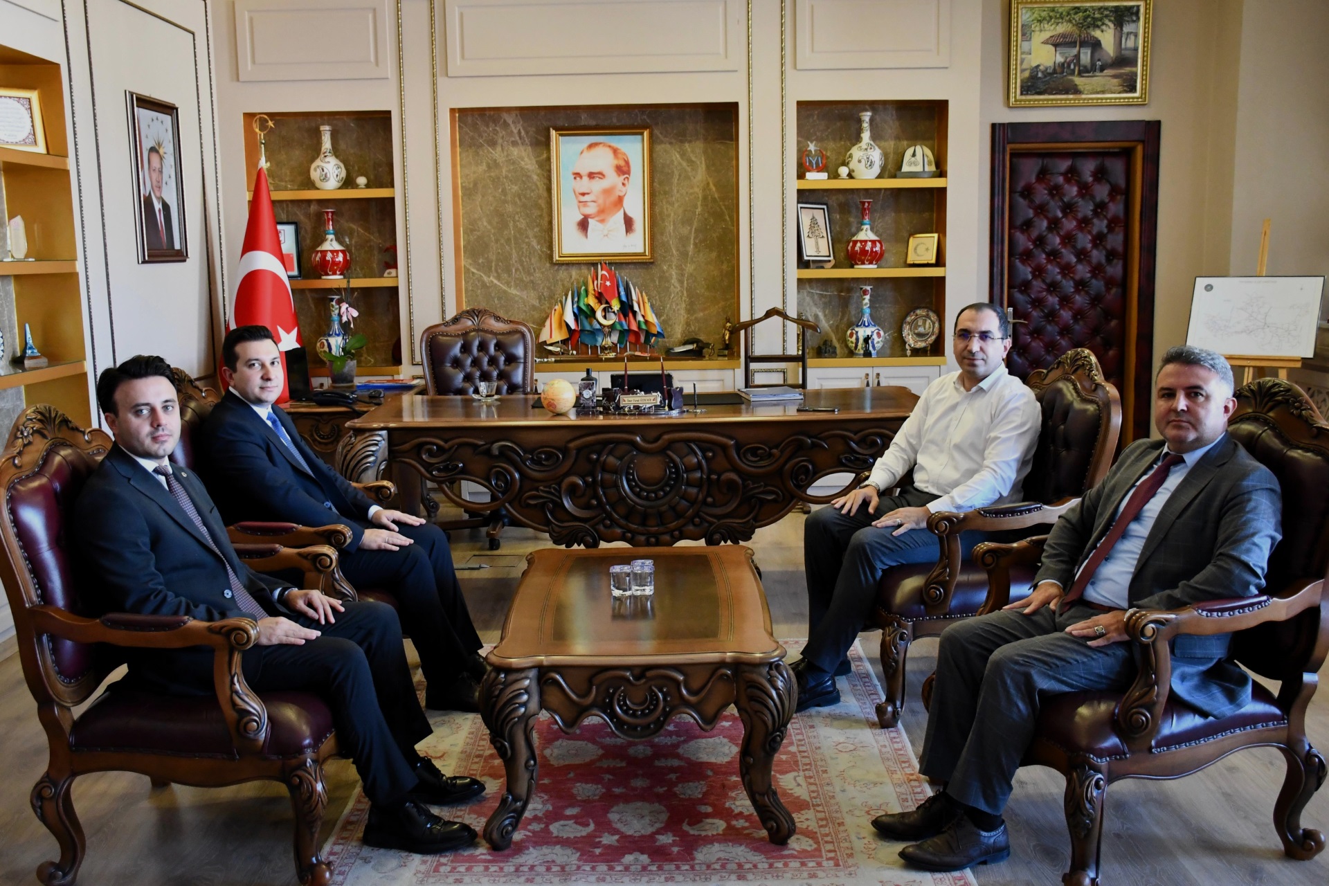 Tavşanlı Kaymakamına Ziyaret
