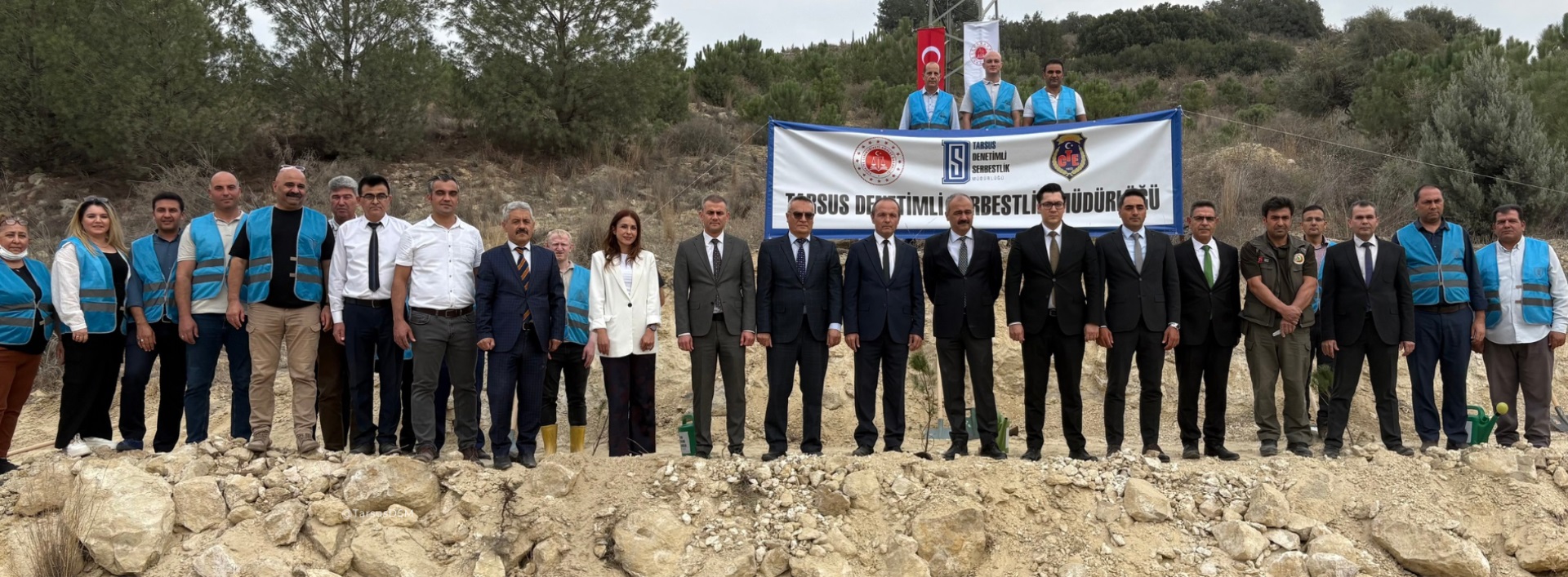 Tarsus'ta Denetimli Serbestlik Yükümlüleri Doğa İçin El Ele Verdi