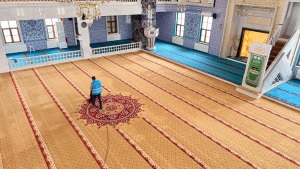 Yükümlülerimiz vatandaşlarımızın Ramazan’da ibadetlerini daha temiz ve ferah ortamlarda yapabilmesi için özveriyle çalışıyor