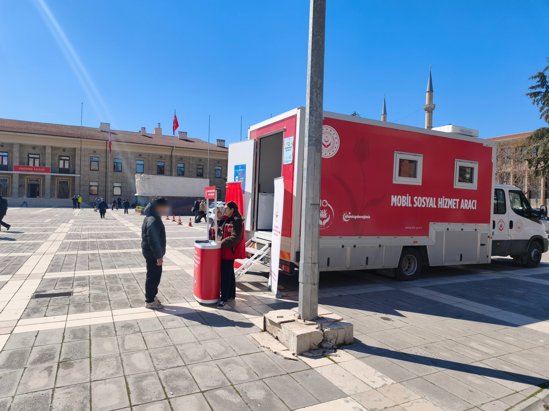 Suça Sürüklenen Çocuklardan Mobil Sosyal Hizmet Noktasına Ziyaret