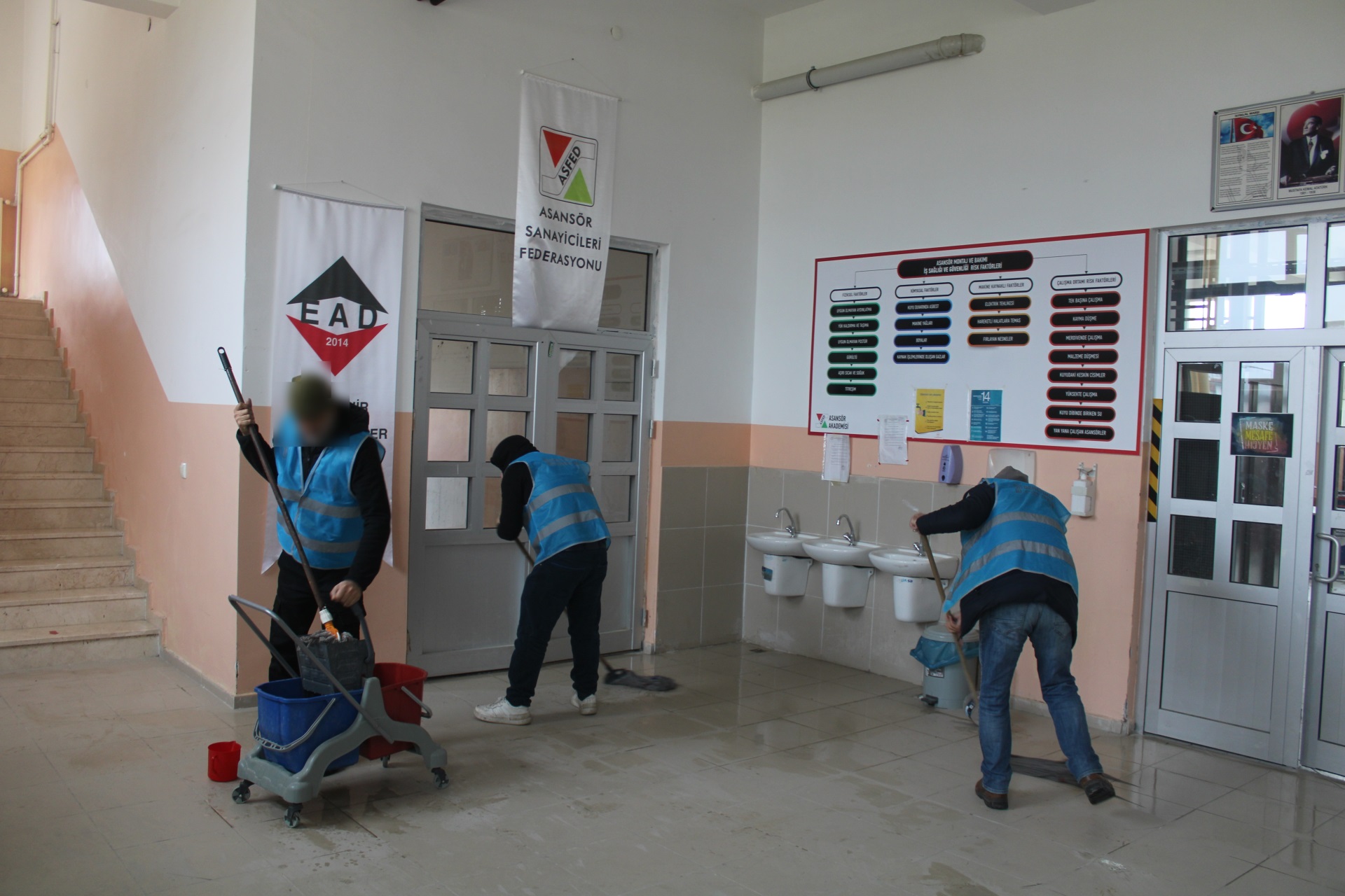 Ara Tatilde Okullara Yönelik Kamuya Yararlı Çalışma Faaliyetleri Devam Ediyor.