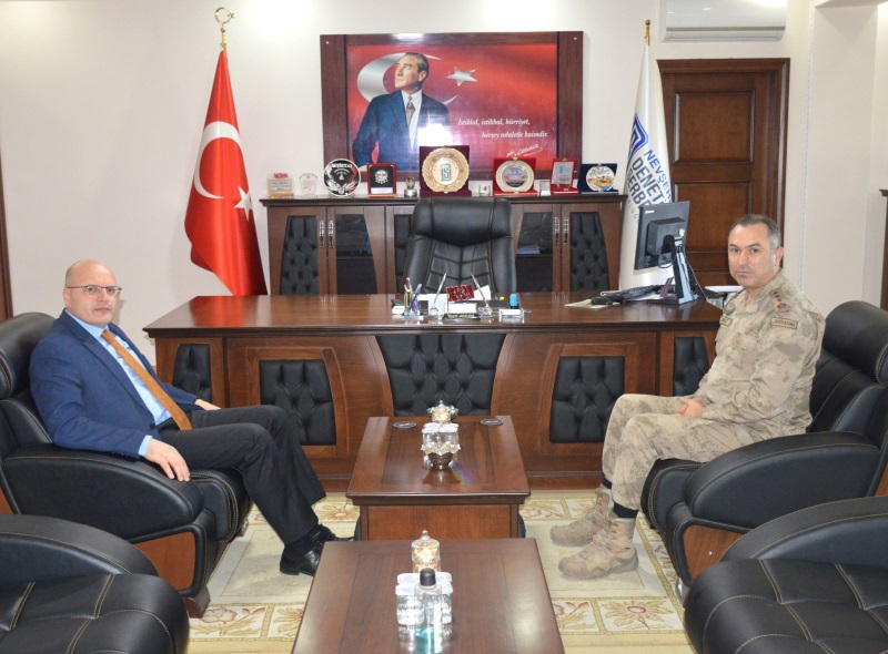 NEVŞEHİR JAKEM KOMUTANI HÜSEYİN FIRAT’DAN HAYIRLI OLSUN ZİYARETİ