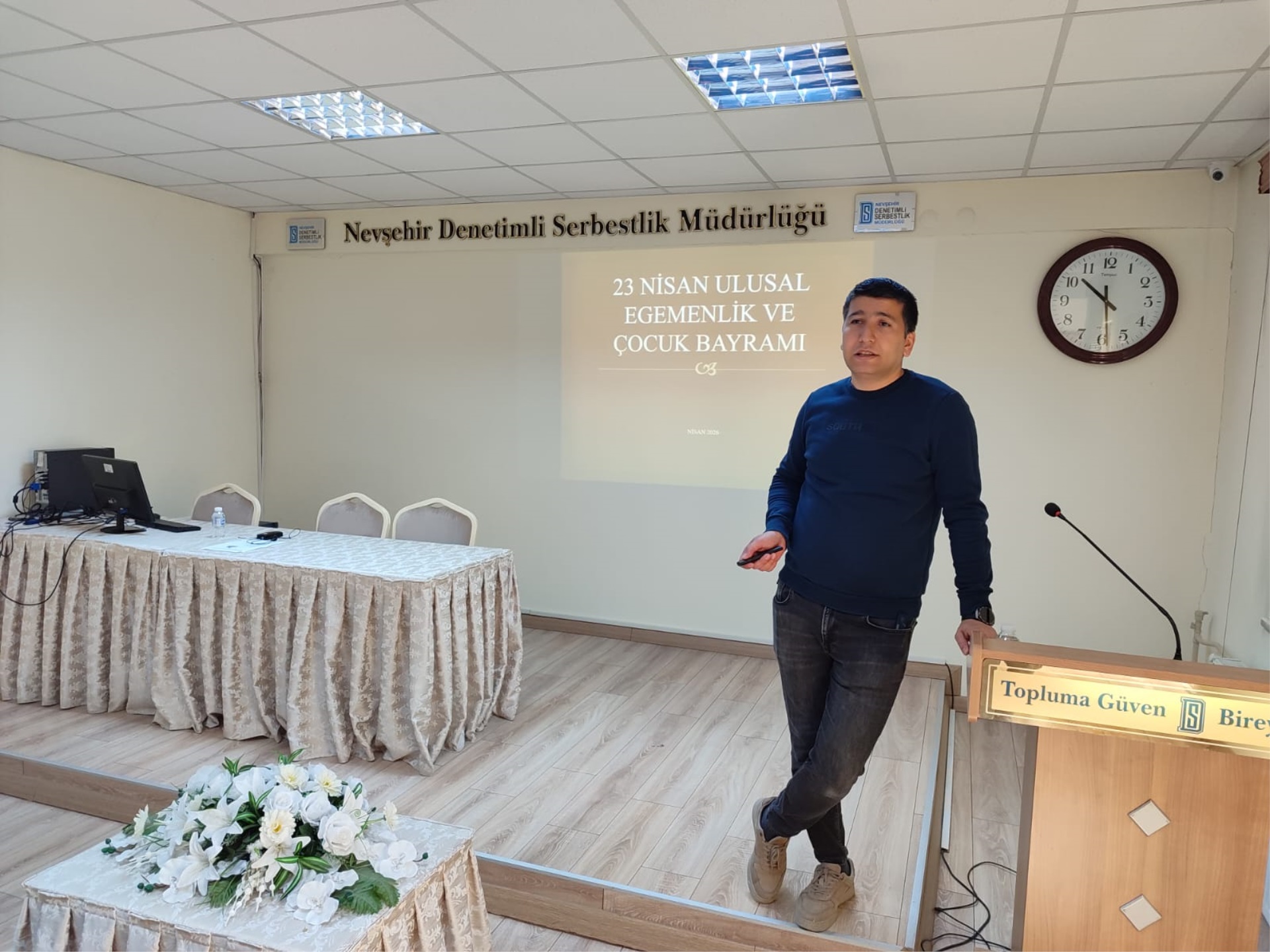 23 NİSAN SEMİNER PROGRAMI GERÇEKLEŞTİRİlDİ