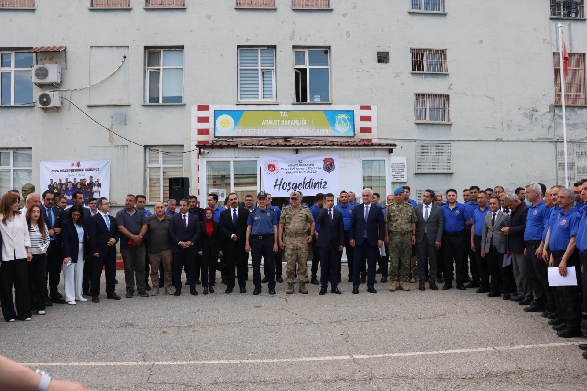 6 Haziran Ceza İnfaz Personeli Gününde Anlamlı Etkinlik