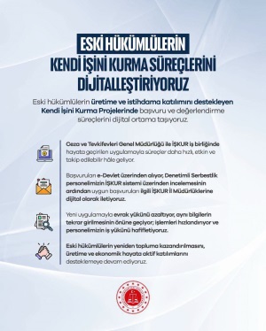 2026/5. DÖNEM ESKİ HÜKÜMLÜ HİBE DESTEK PROJE BAŞVURULARI BAŞLADI