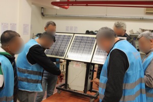 Mersin Halk Eğitim Merkezi Müdürlüğü İşbirliğinde devam eden Güneş Panelleri ve Fotovoltaik Sistemleri Kurulum, Bakım ve Onarım Kursu;