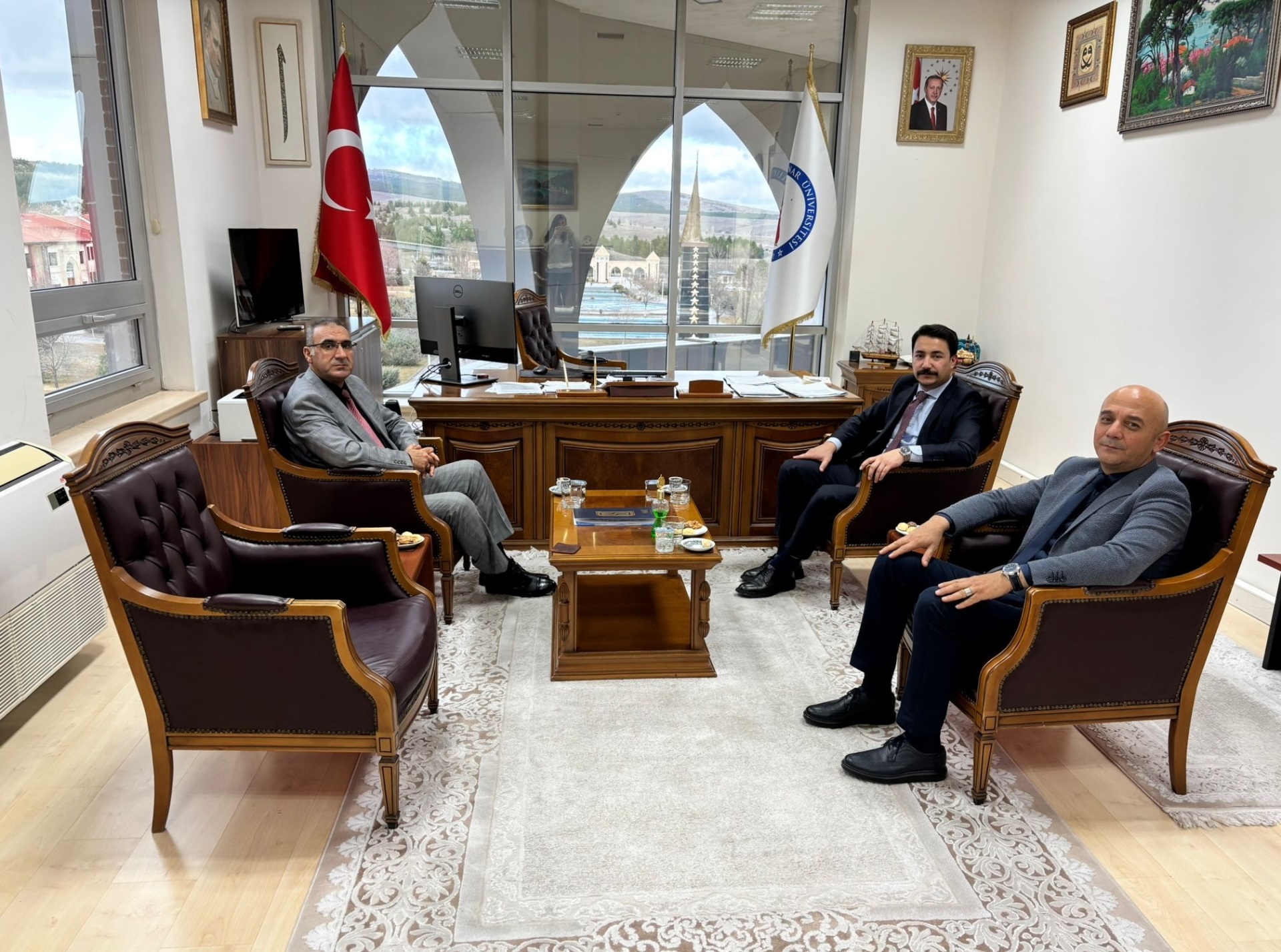 Kütahya Cumhuriyet Başsavcılığı ile Dumlupınar Üniversitesi arasında imzalanan işbirliği protokolü değerlendrime toplantısı