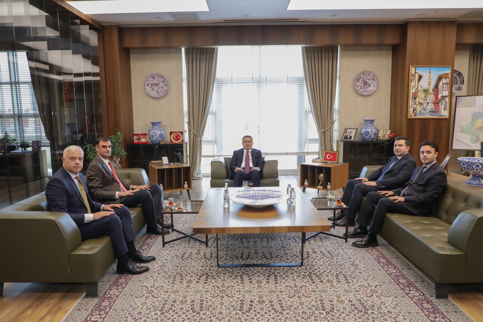 Kütahya Valisi Sayın Musa IŞIN’a Ziyaret