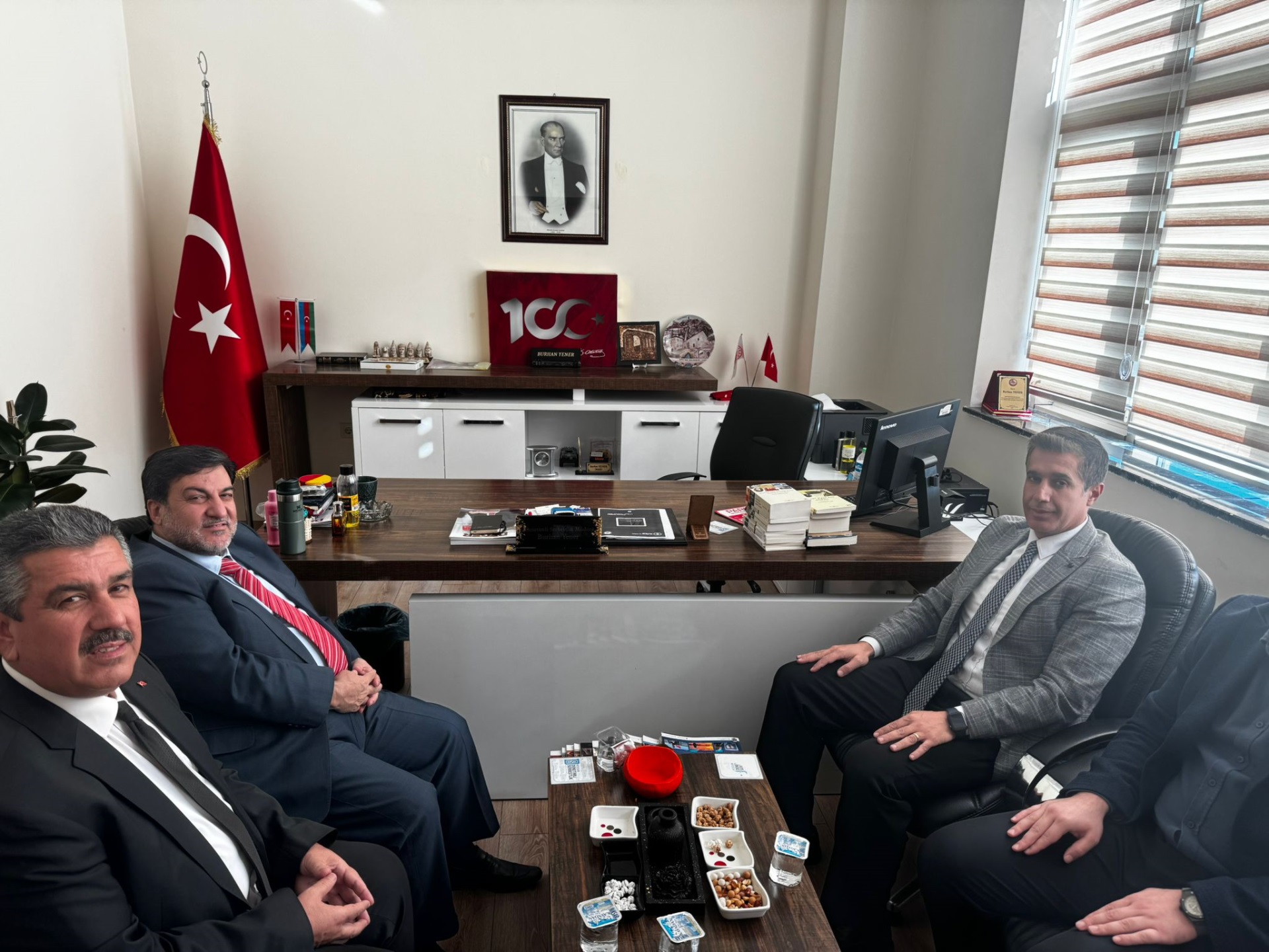 Kozan Müftüsü Sn. Mustafa KAYA Müdürlüğümüze ziyaret gerçekleştirdi.