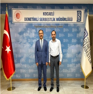 İZMİT İLÇE MÜFTÜSÜ ABDULLAH SÖYLEMEZ KOCAELİ DENETİMLİ SERBESTLİK MÜDÜRLÜĞÜNÜ ZİYARET ETTİ. 