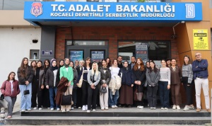KOCAELİDE ÜNİVERSİTE ÖĞRENCİLERİNE KURUM VE MESLEK TANITIMI YAPILDI