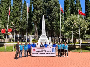KOCAELİ’DE YÜKÜMLÜLER   ŞEHİTLİĞİ ZİYARET ETİ