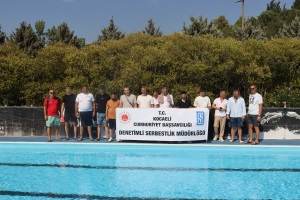 KOCAELİ'DE YÜZME EĞİTİMİ ETKİNLİĞİ YAPILDI 