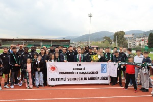 ÇOCUK HÜKÜMLÜLÜRLE KOCAELİSPOR ZİYARETİ
