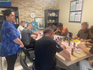 KOCAELİ'DE AHŞAP BOYAMA ETKİNLİĞİ YAPILDI