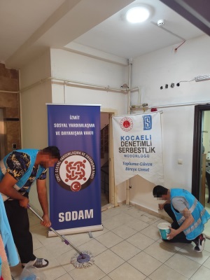 KOCAELİ’DE YÜKÜMLÜLER SODAM’A DESTEK SAĞLADI
