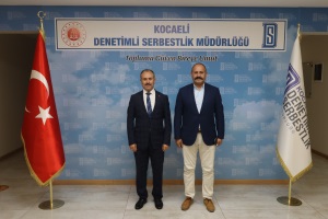 Kocaeli Çalışma ve İş Kurumu İl Müdürü Murat Mustafa Yavuz Kocaeli Denetimli Serbestlik Müdürlüğünü ziyaret etti