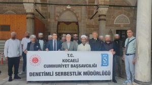 KOCAELİDE YÜKÜMLÜLERE MANEVİ REHBERLİK EĞİTİMİ VERİLDİ. 