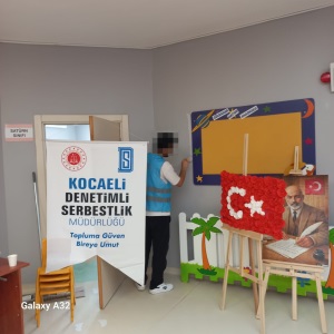 KOCAELİ'DE YÜKÜMLÜLER EĞİTİME DESTEK VERDİ.