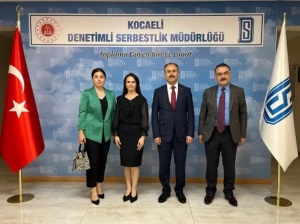 KOCAELİ 1. İNFAZ HAKİMİ, 3.İNFAZ HAKİMİ  VE İNFAZ CUMHURİYET SAVCISI SAYIN SELDA TUTUŞ, KOCAELİ DENETİMLİ SERBESTLİK MÜDÜRLÜĞÜNÜ ZİYARET ETTİ