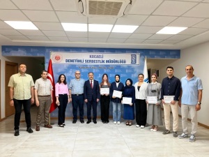 KOCAELİ ÜNİVERSİTESİ SOSYAL HİZMETLER BÖLÜMÜNDEN MEZUN OLAN ÖĞRENCİLERE DENETİMLİ SERBESTLİK HİZMETLERİNE VERMİŞ OLDUKLARI KATKILARDAN DOLAYI TEŞEKKÜR EDERİZ.