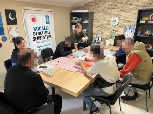 MÜDÜRLÜĞÜMÜZDE SANATLA TERAPİ ETKİNLİĞİ