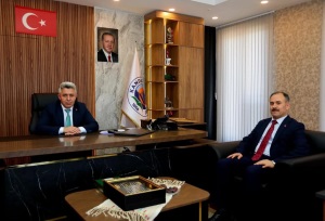 KOCAELİ DENETİMLİ SERBESTLİK MÜDÜRÜNÜN KANDIRA BELEDİYE BAŞAKANINI ZİYARETİ