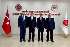 KOCAELİ DİNİ YÜKSEK İHTİSAS MERKEZİ MÜDÜRÜ ŞENOL TİRYAKİ’Yİ ZİYARETİMİZ.