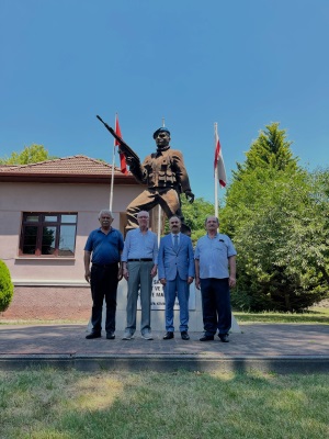 KOCAELİ DENETİMLİ SERBESTLİK MÜDÜRÜ ŞEHİT VE GAZİ DERNEKLERİNİ ZİYARET ETTİ.