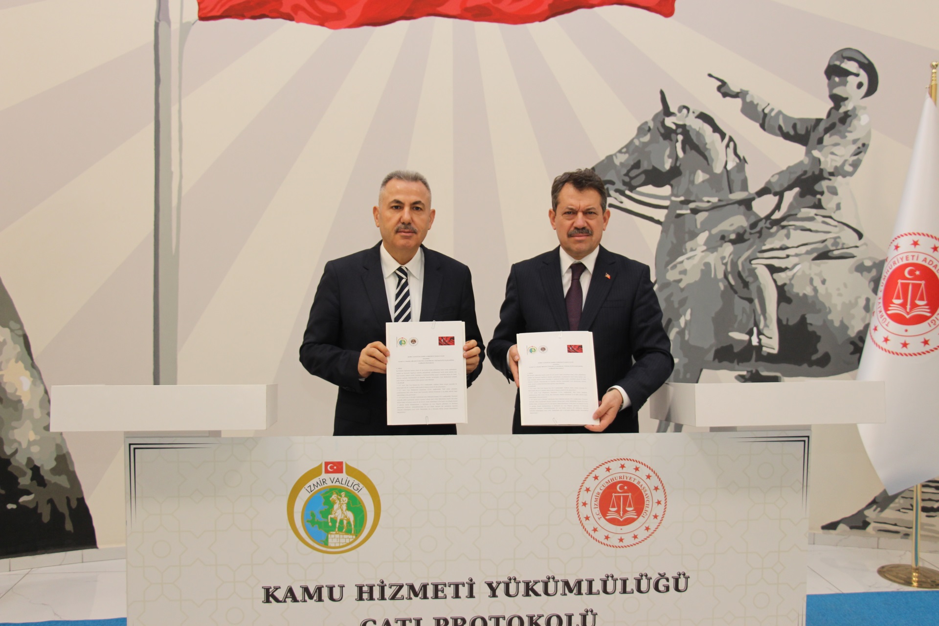 KAMU HİZMETİ YÜKÜMLÜLÜĞÜ ÇATI PROTOKOLÜ İMZA TÖRENİ