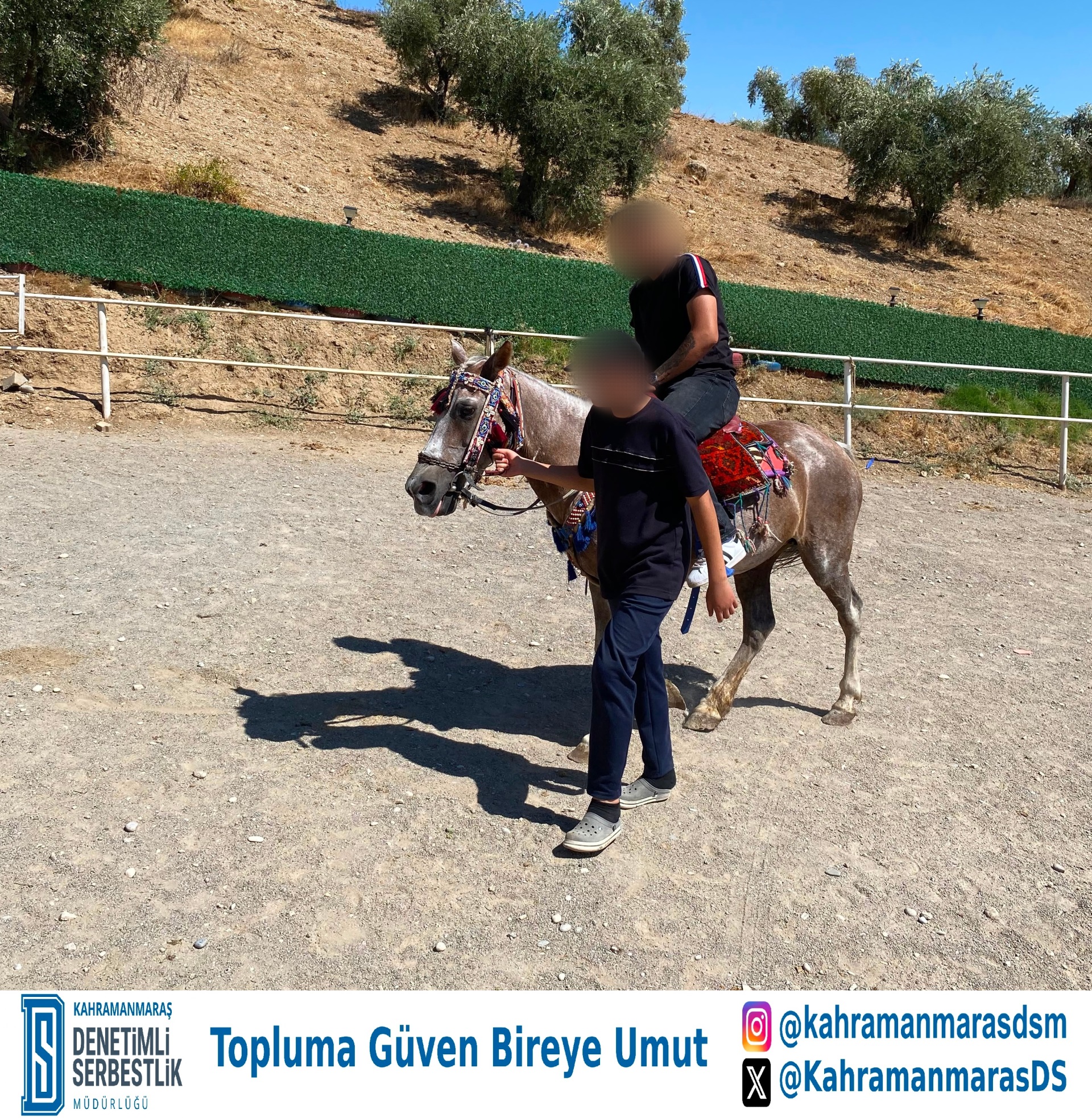 KAHRAMANMARAŞ ATLI BİNİCİLİK SPOR KLUBÜ EV SAHİPLİĞİNDE AT BİNME ETKİNLİĞİ