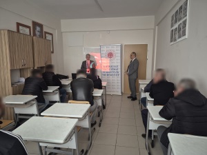 Ceza İnfaz Kurumlarında Bilgilendirme Semineri Düzenlendi