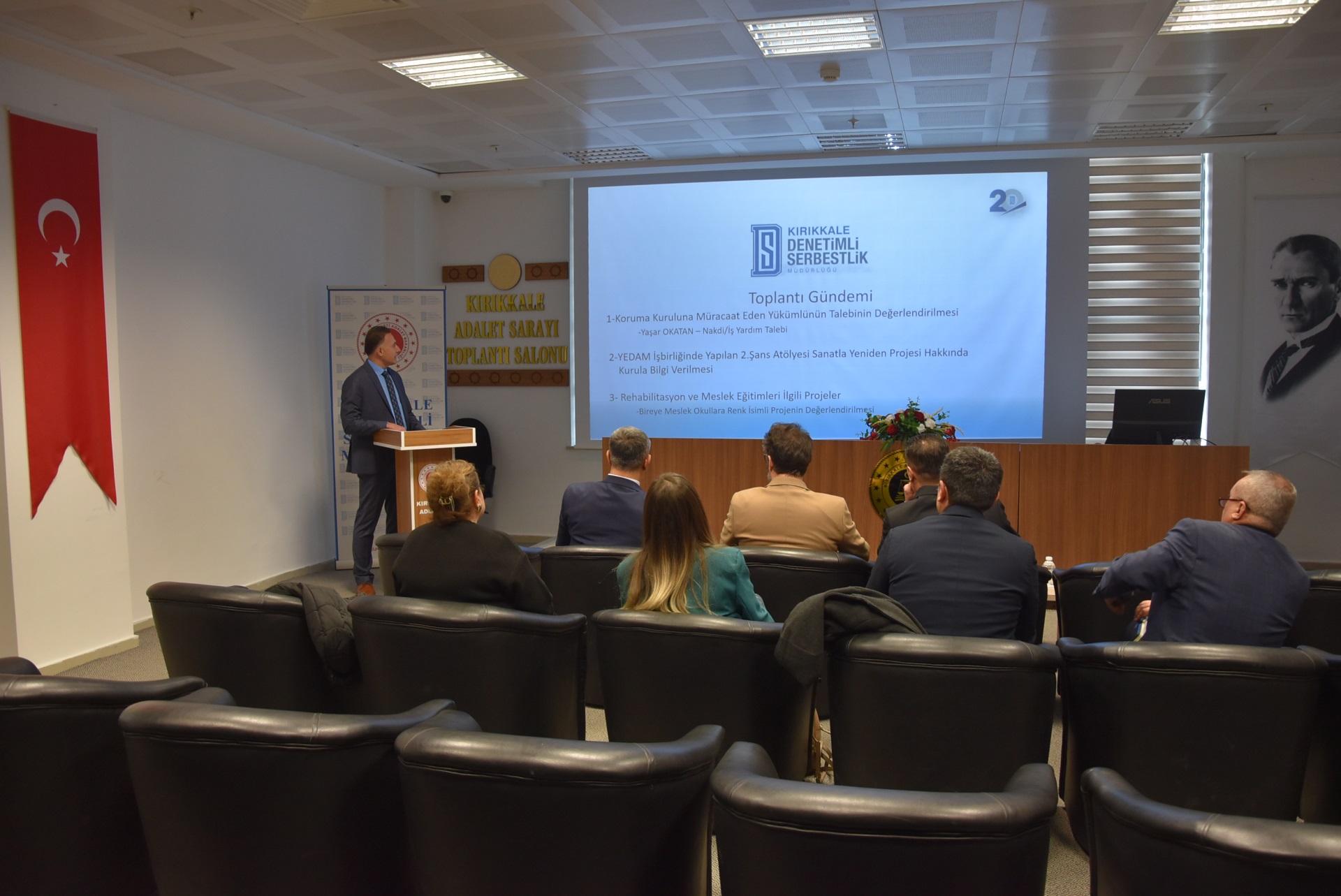 Kırıkkale Cumhuriyet Başsavcılığı Koruma Kurulu Başkanlığının 2026 Yılı Ocak Ayı Toplantısı Gerçekleştirildi