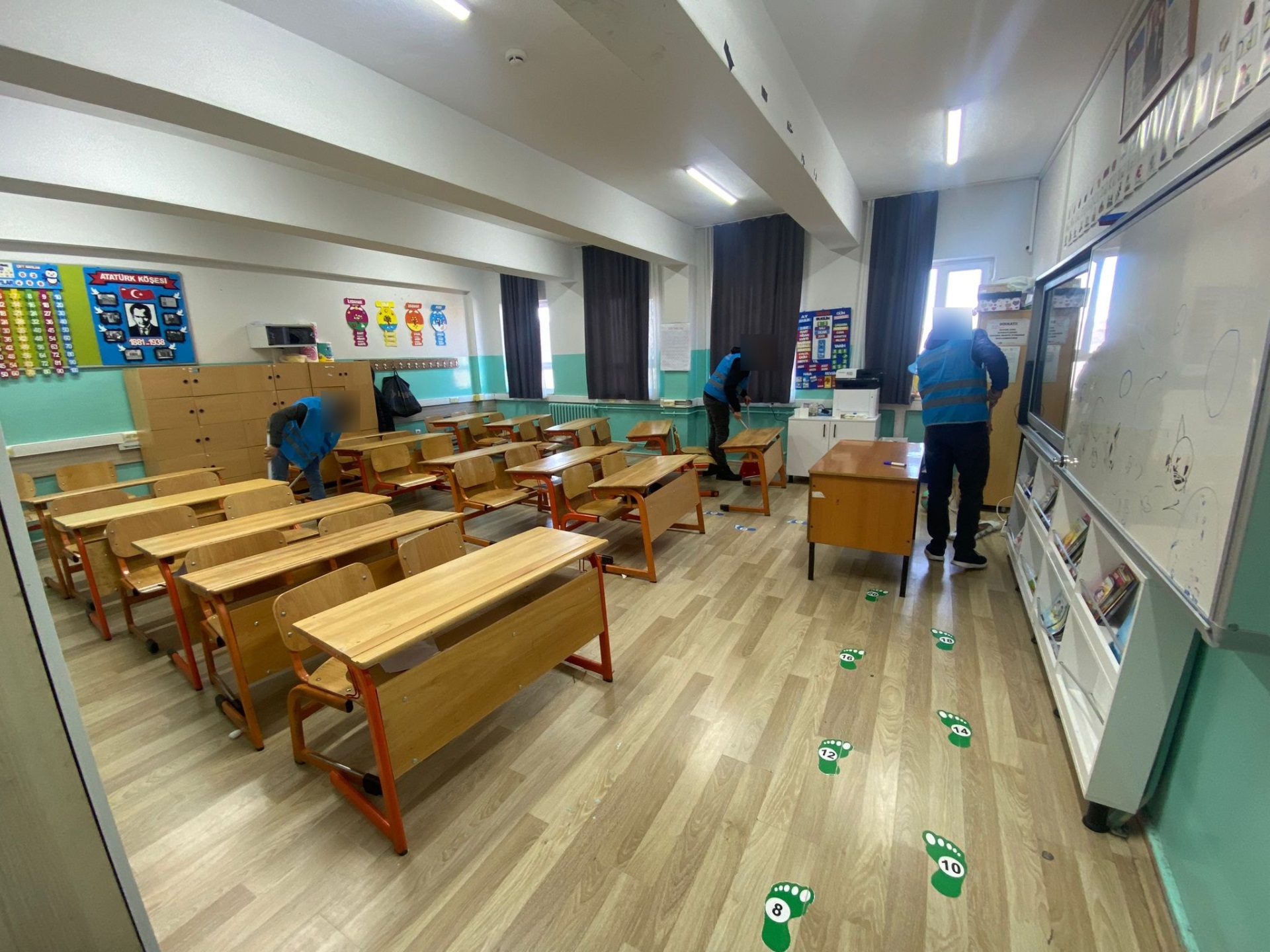 Denetimli Serbestlik Kapsamında Okullarda Detaylı Temizlik Çalışması Gerçekleştirildi