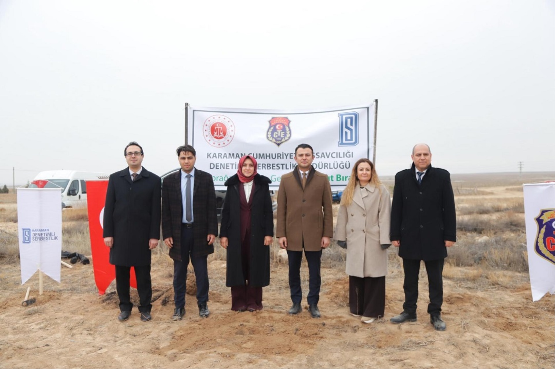 Karaman Adliye Personelleri ve Hükümlülerin Katılımıyla Adalet Ormanına 25.12.2025 Tarihinde Ağaç Dikim Etkinliği Yapıldı....