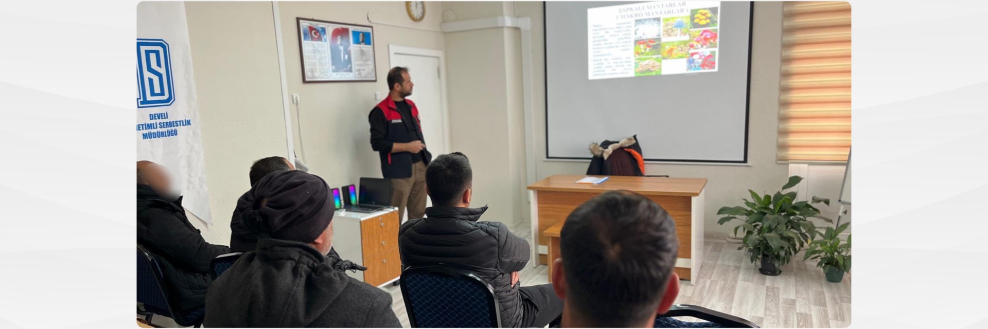 Mantar Yetiştiriciliği kursu 