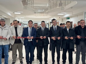 Develi Adliyesinde sergi açılışı gerçekleştirildi.
