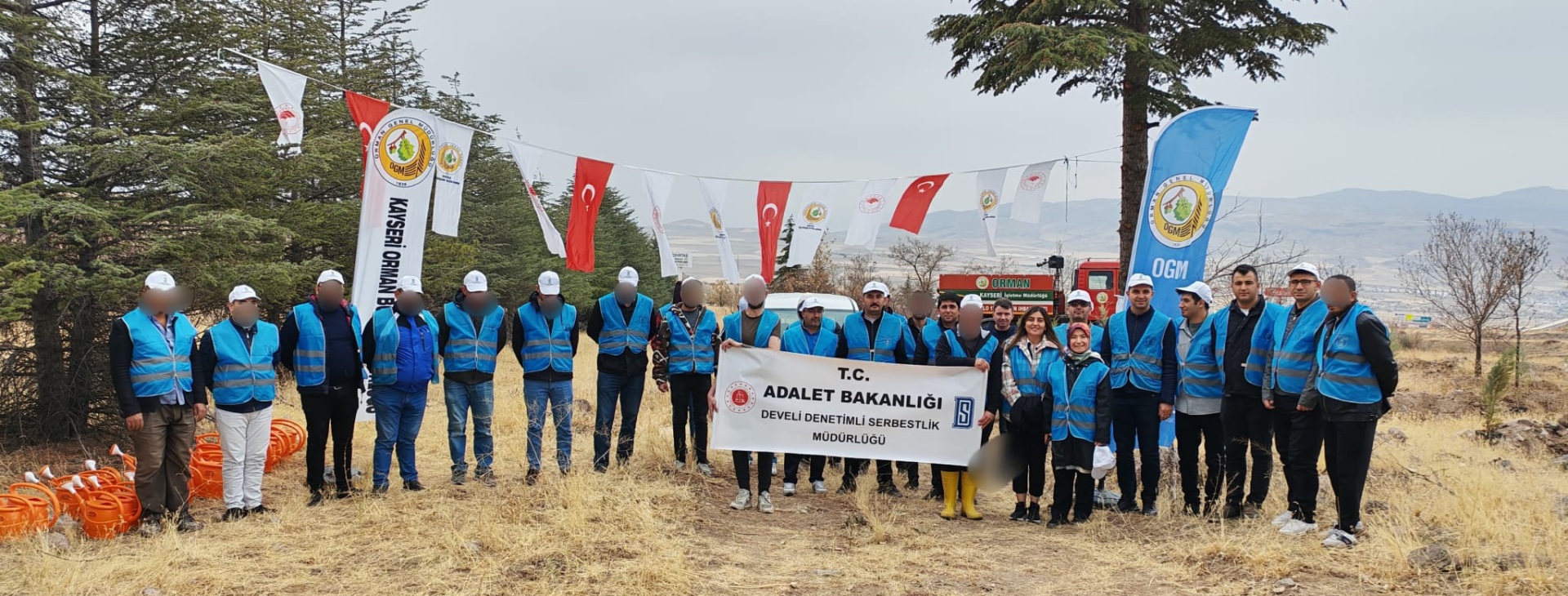 11 Kasım Milli Ağaçlandırma Günü Etkinliğine Adalet Ormanı