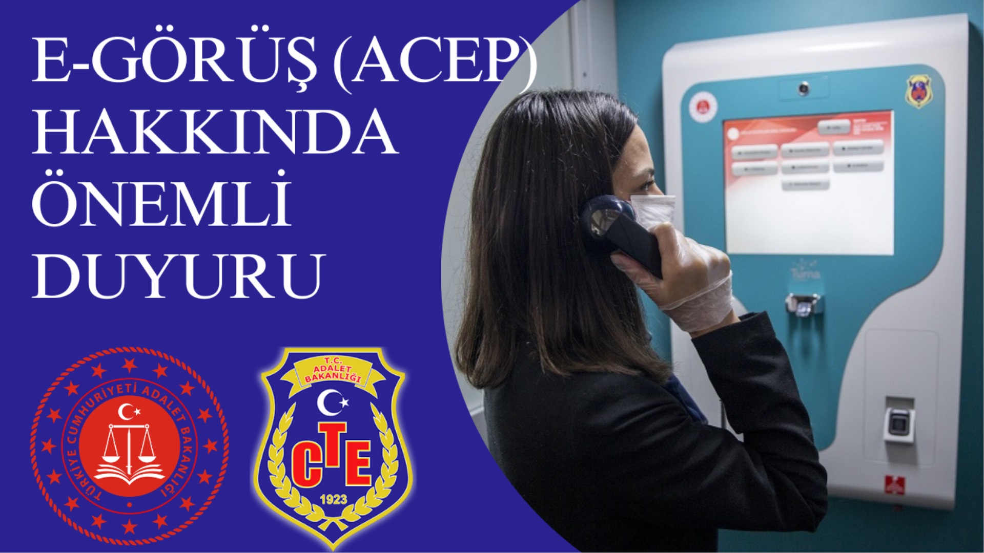 E-GÖRÜŞ (ACEP) İLE İLGİLİ ÖNEMLİ DUYURU!