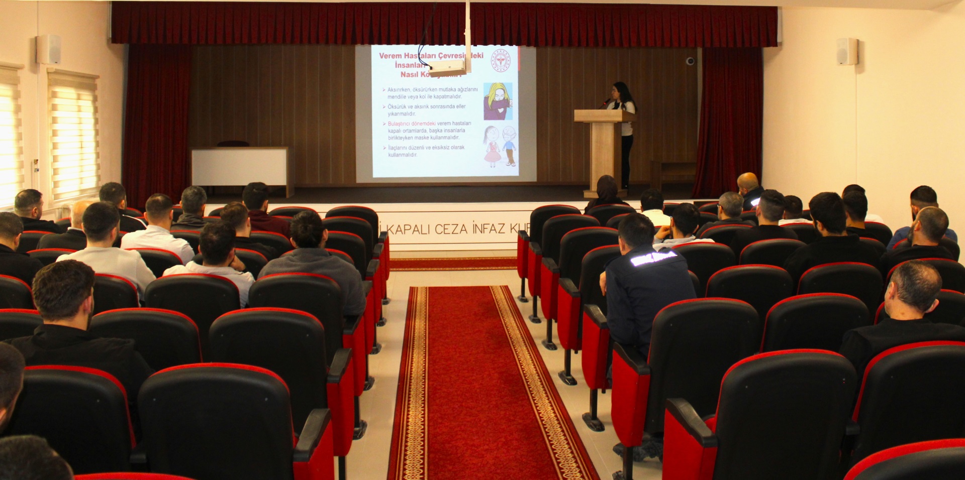 Kurumumuzda Veremle Savaş Eğitimi Haftası Kapsamında Seminer Düzenlendi