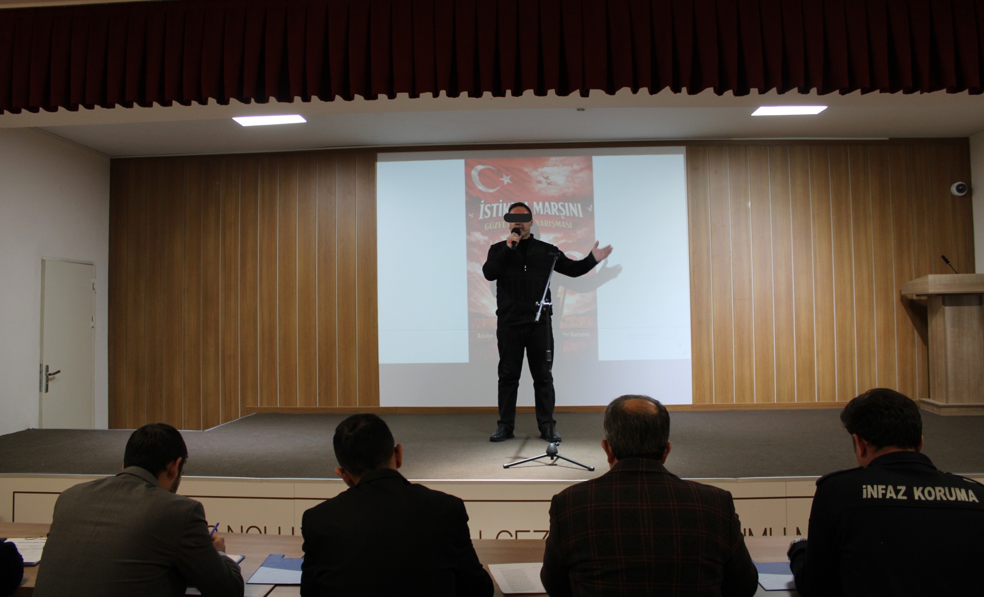 Kurumumuzda Hükümlü ve Tutuklulara Yönelik İstiklal Marşı’nı Güzel Okuma Yarışması Gerçekleştirildi
