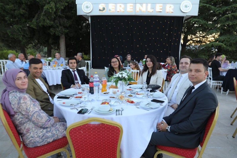 Adalet Komisyonu Başkanımız Hacı Süleyman ARSLAN ile Hakim ve Cumhuriyet Savcılarımız için veda yemeği düzenlendi